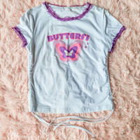 Butterfly Cutie Crop Top - Thumbnail 7