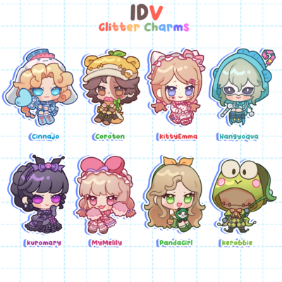 IDV Glitter Charm