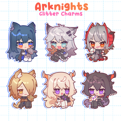 Arknights Glitter Charm