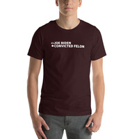 Joe Biden convicted felon t-shirt Unisex - Thumbnail 10