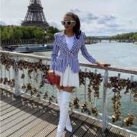 Stripe boujee blazer - Thumbnail 4