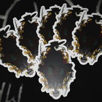 6 Feet Back or 6 Feet Under | Vinyl Stickers - Thumbnail 3