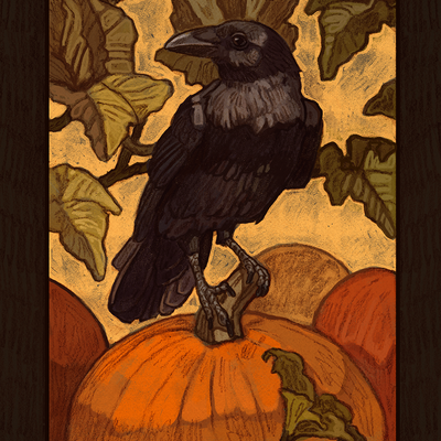 American crow print - Thumbnail 3