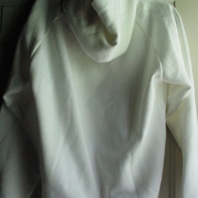 Rady white pink fleece hoodie (free size)