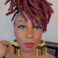 Juneteenth Afro Pick Earrings - Thumbnail 3