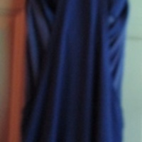 Maison Gilfy Blue Black Dress - Thumbnail 1
