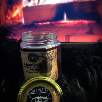 Fireside hot cider | handmade beeswax candles
