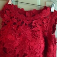 Red Party Dress - Thumbnail 1