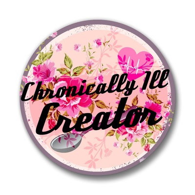 Chronically ill creator | pinback buttons - Thumbnail 3