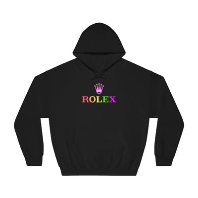 R O L E X ( RAINBOW LOGO ) HOODIE