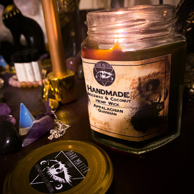 Appalachian guardian | handmade beeswax candles