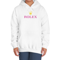 R O L E X ( PINK LOGO ) HOODIE - Thumbnail 4