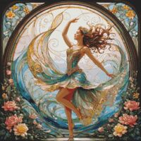 Dancer Cross Stitch Pattern - Thumbnail 1