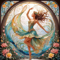 Dancer Cross Stitch Pattern - Thumbnail 2