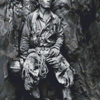 Coal Miner Cross Stitch Pattern - Thumbnail 1