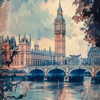 Big Ben Cross Stitch Pattern - Thumbnail 2