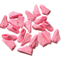 25 pairs of Pink Tennis Shoes for Fashion Dolls - Thumbnail 1