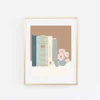 Book Row 3 print - Thumbnail 1