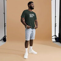 My other ride is his beard t-shirt Unisex - Thumbnail 10