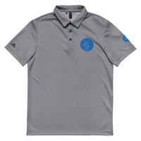 adidas space-dyed polo - Sky - Thumbnail 4