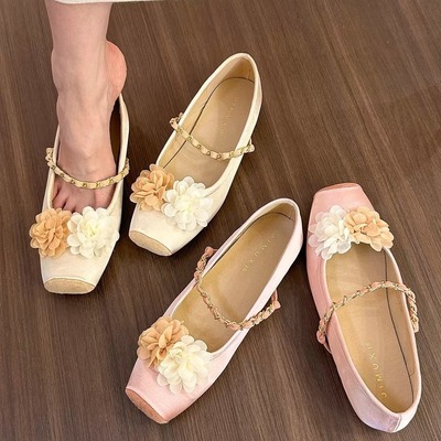 Retro flower flats - 2 colors