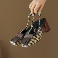 Vintage D'orsay Heels Sandals - Thumbnail 2