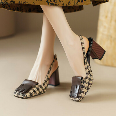 Vintage D'orsay Heels Sandals