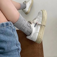 Cartoon puppy dog cotton socks - Thumbnail 1