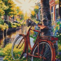 A Bicycle Cross Stitch Pattern - Thumbnail 1