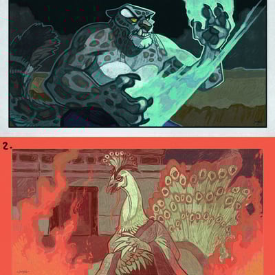 Kung fu panda prints - Thumbnail 5