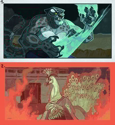 Kung Fu Panda prints