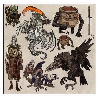 Elden ring sticker sheet - Thumbnail 4