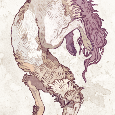 Borzoi print - Thumbnail 4
