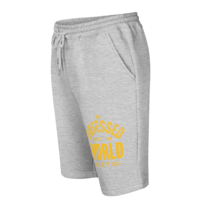 Obsessed-men's fleece shorts