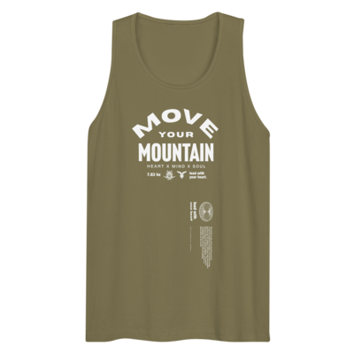 Move your mountain men's tank top
