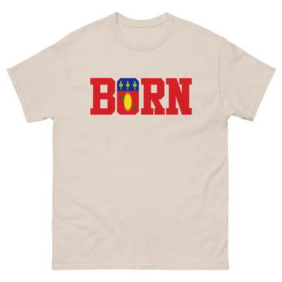 Born - guadeloupe - unisex tee