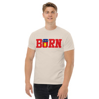 BORN - Guadeloupe - Unisex Tee - Thumbnail 8