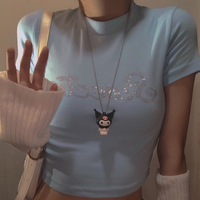 Harajuku cute melody kuromi necklace - Thumbnail 8