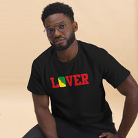 LOVER - French Guiana - Unisex Tee - Thumbnail 5