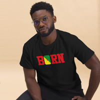 BORN - French Guiana - Unisex Tee - Thumbnail 5