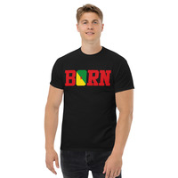 BORN - French Guiana - Unisex Tee - Thumbnail 8
