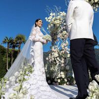 Luxury Mermaid Lace Wedding Dress Bridal Gowns - Thumbnail 4