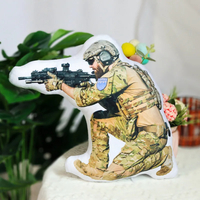 Personalized Humanoid Cushion with Photo 50cm - Thumbnail 1