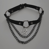 Rivet punk star choker - Thumbnail 1