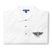 Men's Premium Polo White - Thumbnail 1