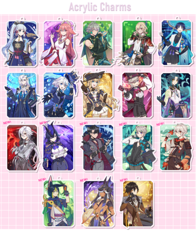 Genshin Charms
