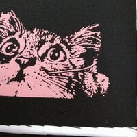 Playful Cat Kawaii Punk Sew-on Patches - Thumbnail 2