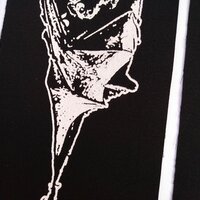 Hanging Bat Goth Punk Sew-on Patches - Thumbnail 4