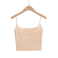 Lace patchwork mask T-shirt irregular top hot girl tight waist short sleeve - Thumbnail 8