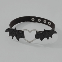 Punk evil wings choker - Thumbnail 1